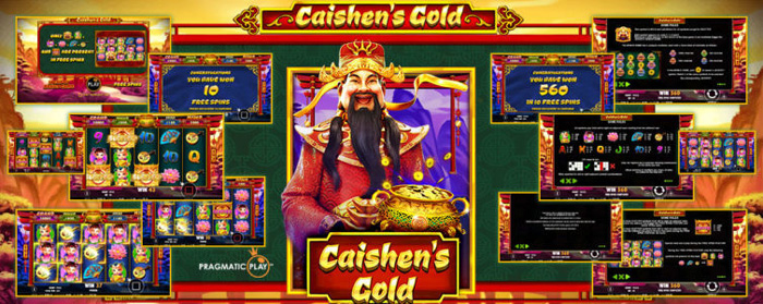 เกมสล็อตออนไลน์ Caishens Gold