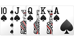 โป๊กเกอร์ Royal Straight Flush