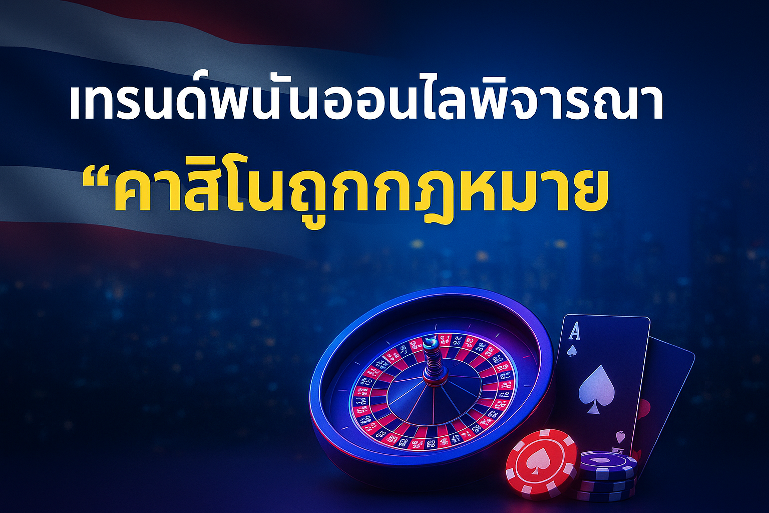 คาสิโนถูกกฏหมาย